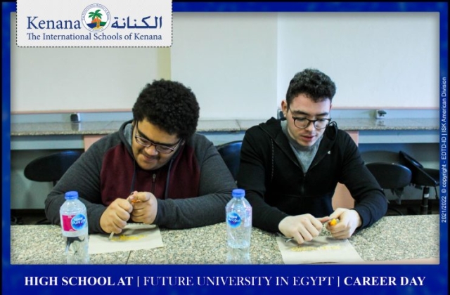 I.S.K | American Division | High school at [ Future University in Egypt ] career day