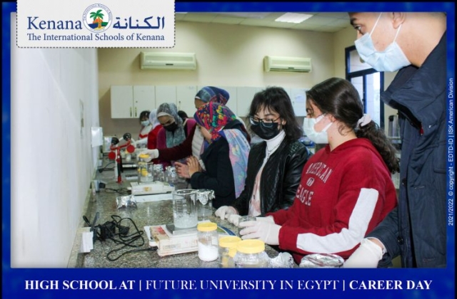 I.S.K | American Division | High school at [ Future University in Egypt ] career day