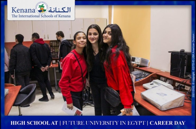 I.S.K | American Division | High school at [ Future University in Egypt ] career day