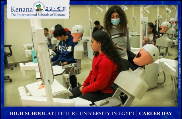 I.S.K | American Division | High school at [ Future University in Egypt ] career day