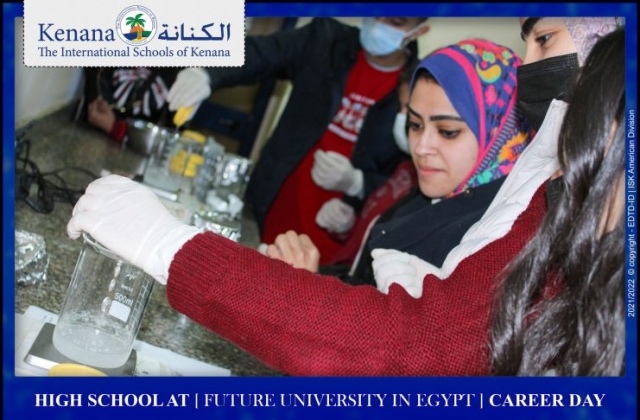 I.S.K | American Division | High school at [ Future University in Egypt ] career day