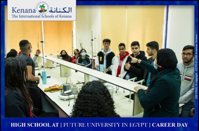 I.S.K | American Division | High school at [ Future University in Egypt ] career day