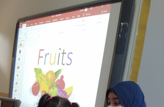 I.S.K | American Division | Fruit Salad Activity PRE-K