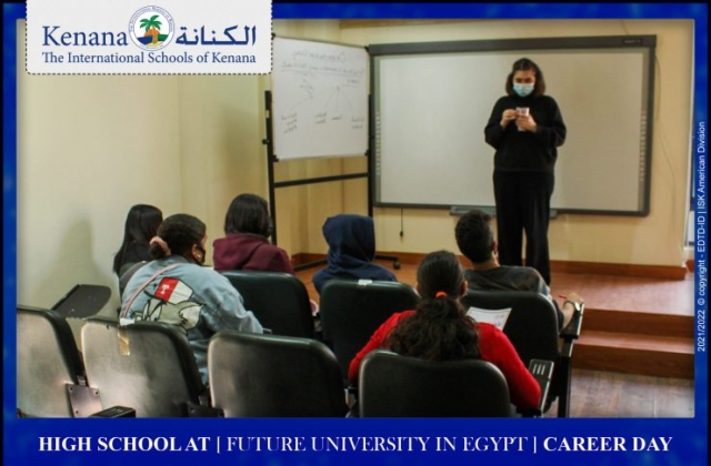 I.S.K | American Division | High school at [ Future University in Egypt ] career day