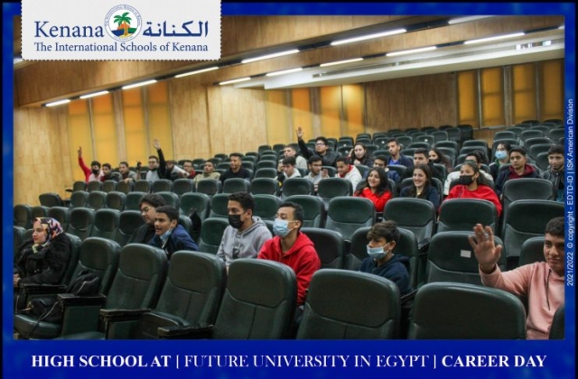 I.S.K | American Division | High school at [ Future University in Egypt ] career day