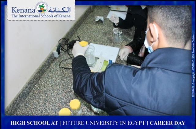 I.S.K | American Division | High school at [ Future University in Egypt ] career day