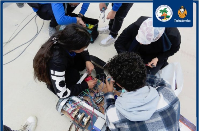 BIG Congratulations to Team Enigma of the International schools of Kenana, American Division, Grade 11 students, for winning Best Presentation in Alamein Robotics Championship , International Minesweepers: Towards a Landmine-Free World