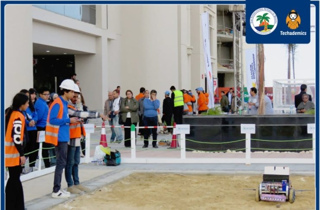 BIG Congratulations to Team Enigma of the International schools of Kenana, American Division, Grade 11 students, for winning Best Presentation in Alamein Robotics Championship , International Minesweepers: Towards a Landmine-Free World