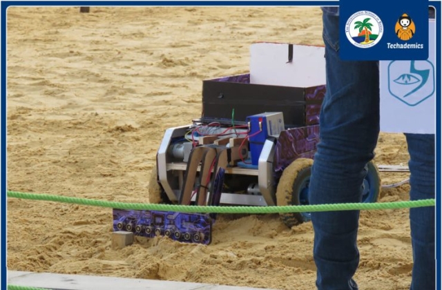 BIG Congratulations to Team Enigma of the International schools of Kenana, American Division, Grade 11 students, for winning Best Presentation in Alamein Robotics Championship , International Minesweepers: Towards a Landmine-Free World