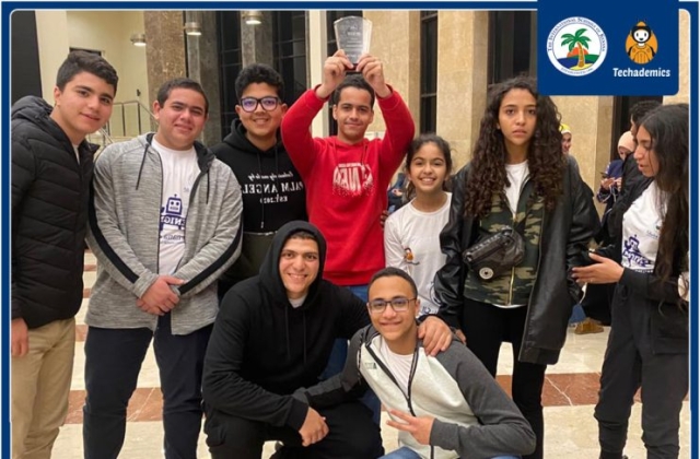 BIG Congratulations to Team Enigma of the International schools of Kenana, American Division, Grade 11 students, for winning Best Presentation in Alamein Robotics Championship , International Minesweepers: Towards a Landmine-Free World