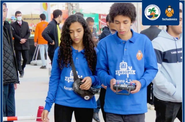 BIG Congratulations to Team Enigma of the International schools of Kenana, American Division, Grade 11 students, for winning Best Presentation in Alamein Robotics Championship , International Minesweepers: Towards a Landmine-Free World