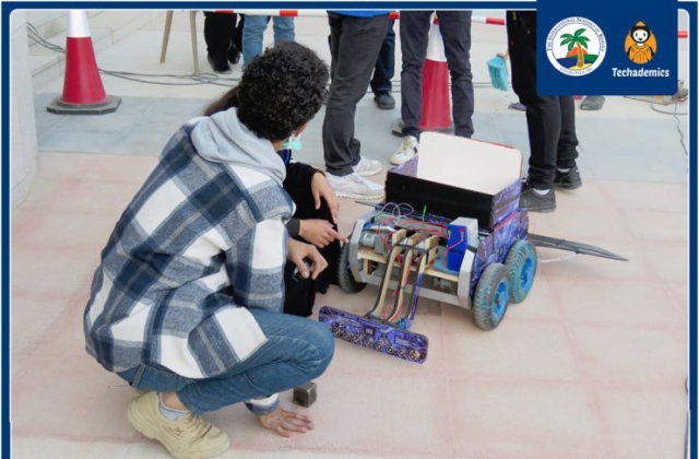 BIG Congratulations to Team Enigma of the International schools of Kenana, American Division, Grade 11 students, for winning Best Presentation in Alamein Robotics Championship , International Minesweepers: Towards a Landmine-Free World