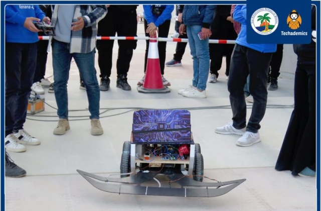 BIG Congratulations to Team Enigma of the International schools of Kenana, American Division, Grade 11 students, for winning Best Presentation in Alamein Robotics Championship , International Minesweepers: Towards a Landmine-Free World