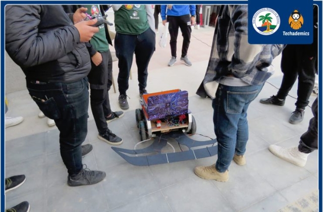 BIG Congratulations to Team Enigma of the International schools of Kenana, American Division, Grade 11 students, for winning Best Presentation in Alamein Robotics Championship , International Minesweepers: Towards a Landmine-Free World