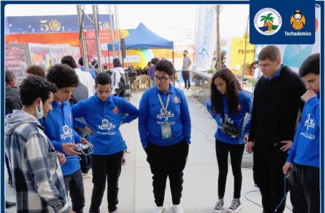 BIG Congratulations to Team Enigma of the International schools of Kenana, American Division, Grade 11 students, for winning Best Presentation in Alamein Robotics Championship , International Minesweepers: Towards a Landmine-Free World