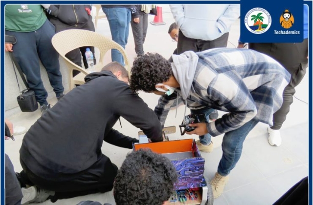 BIG Congratulations to Team Enigma of the International schools of Kenana, American Division, Grade 11 students, for winning Best Presentation in Alamein Robotics Championship , International Minesweepers: Towards a Landmine-Free World