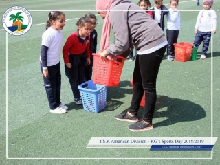 I.S.K. American Division | KG - Sports Day 2018/2019