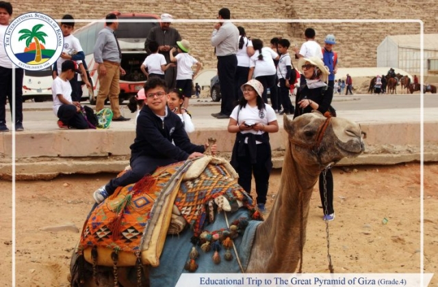 ISK | American Division - Educational trip to the great pyramids of Giza (Grade 4)