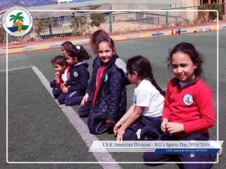 I.S.K. American Division | KG - Sports Day 2018/2019