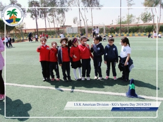 I.S.K. American Division | KG - Sports Day 2018/2019