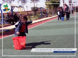 I.S.K. American Division | KG - Sports Day 2018/2019