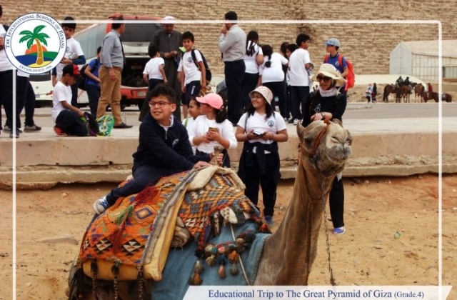 ISK | American Division - Educational trip to the great pyramids of Giza (Grade 4)