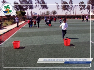 I.S.K. American Division | KG - Sports Day 2018/2019