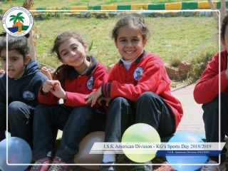 I.S.K. American Division | KG - Sports Day 2018/2019