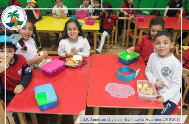 I.S.K American Division | KG's Easter Activity 2018/2019 (Part 1)