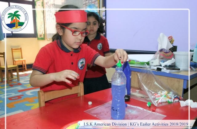 I.S.K American Division | KG's Easter Activity 2018/2019 (Part 1)