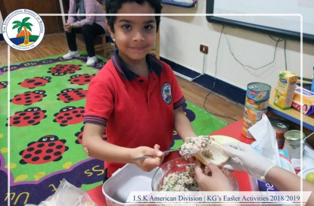 I.S.K American Division | KG's Easter Activity 2018/2019 (Part 1)