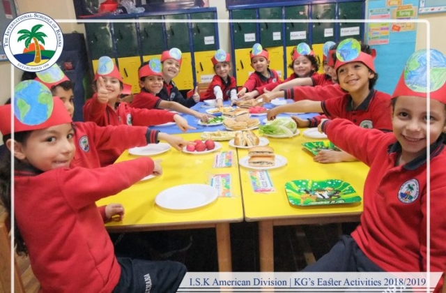 I.S.K American Division | KG's Easter Activity 2018/2019 (Part 1)