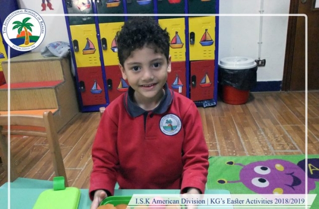 I.S.K American Division | KG's Easter Activity 2018/2019 (Part 1)