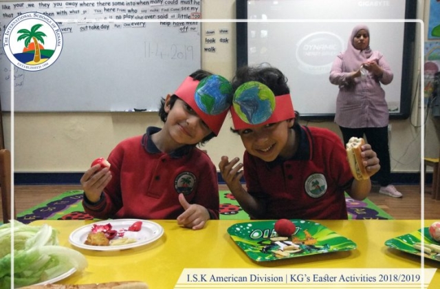 I.S.K American Division | KG's Easter Activity 2018/2019 (Part 1)