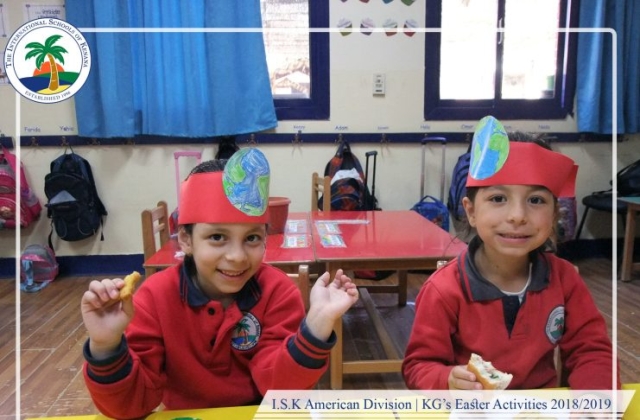 I.S.K American Division | KG's Easter Activity 2018/2019 (Part 1)