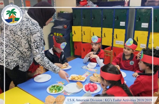 I.S.K American Division | KG's Easter Activity 2018/2019 (Part 1)