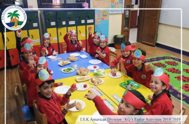 I.S.K American Division | KG's Easter Activity 2018/2019 (Part 1)