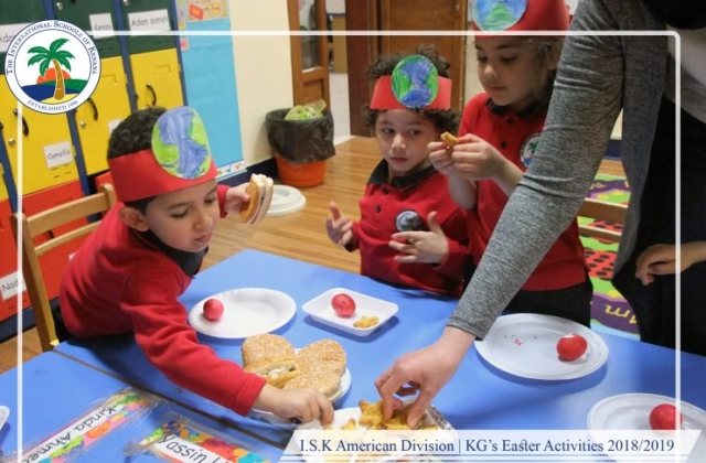 I.S.K American Division | KG's Easter Activity 2018/2019 (Part 1)