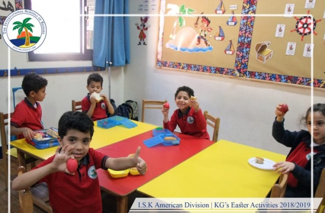 I.S.K American Division | KG's Easter Activity 2018/2019 (Part 1)