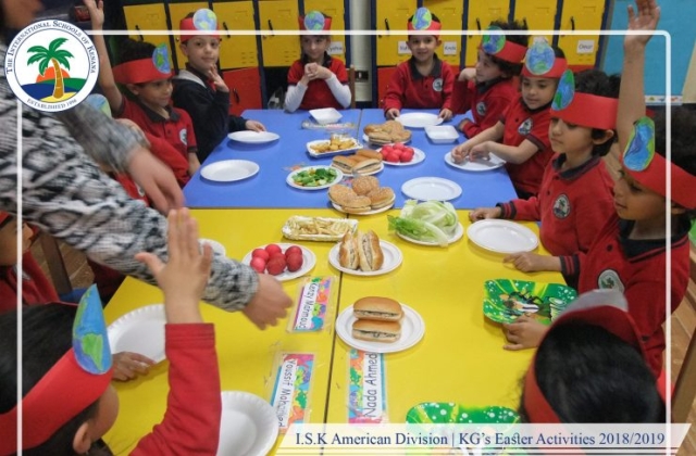 I.S.K American Division | KG's Easter Activity 2018/2019 (Part 1)