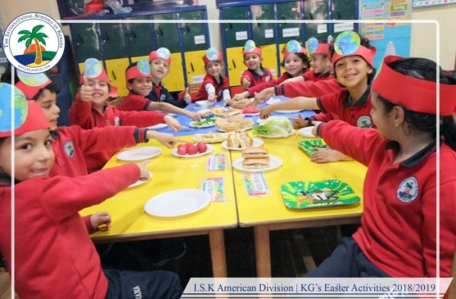 I.S.K American Division | KG's Easter Activity 2018/2019 (Part 1)