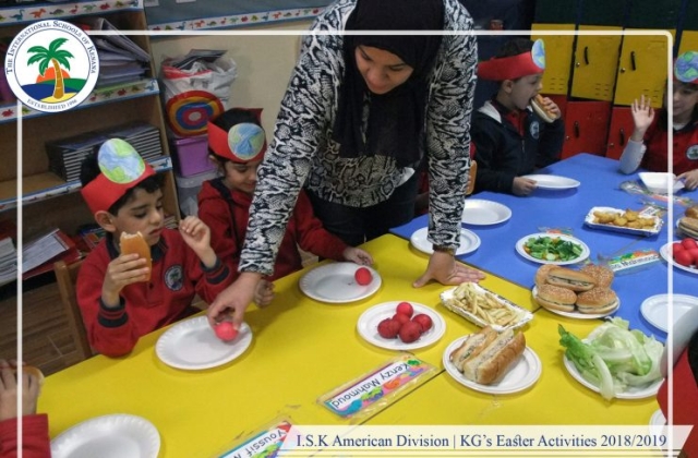 I.S.K American Division | KG's Easter Activity 2018/2019 (Part 1)