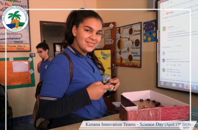 I.S.K American Division | Kenana Innovation Team - Science Day (April 17th 2019)