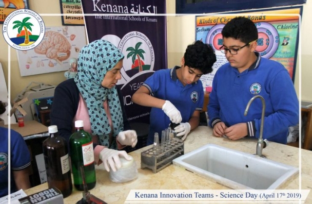 I.S.K American Division | Kenana Innovation Team - Science Day (April 17th 2019)