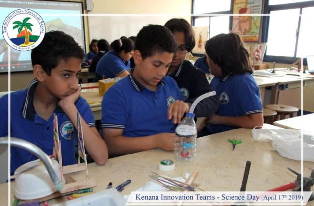 I.S.K American Division | Kenana Innovation Team - Science Day (April 17th 2019)