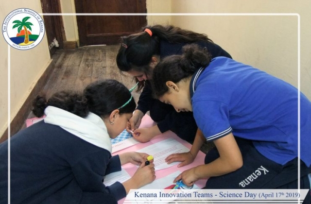 I.S.K American Division | Kenana Innovation Team - Science Day (April 17th 2019)