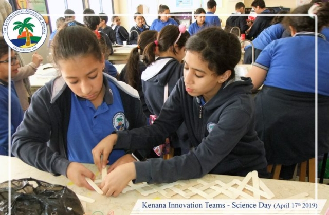 I.S.K American Division | Kenana Innovation Team - Science Day (April 17th 2019)