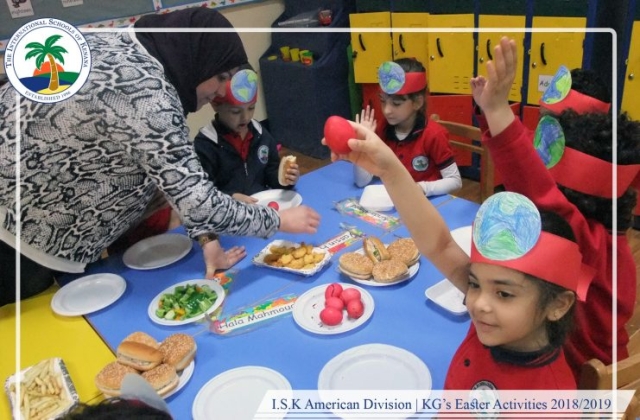 I.S.K American Division | KG's Easter Activity 2018/2019 (Part 1)