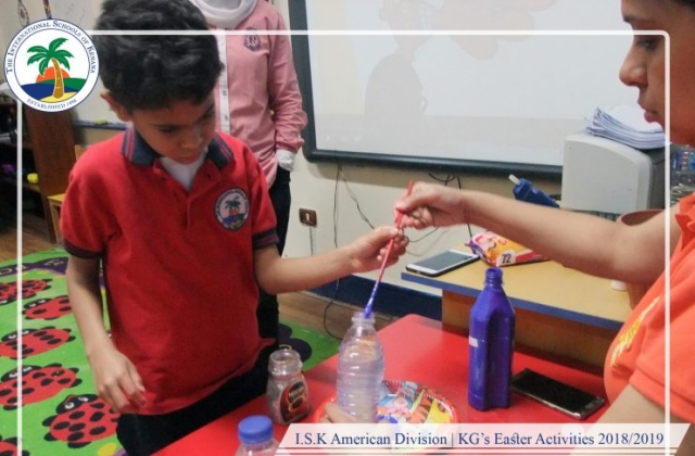 I.S.K American Division | KG's Easter Activity 2018/2019 (Part 1)