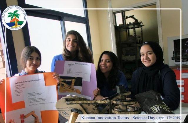 I.S.K American Division | Kenana Innovation Team - Science Day (April 17th 2019)